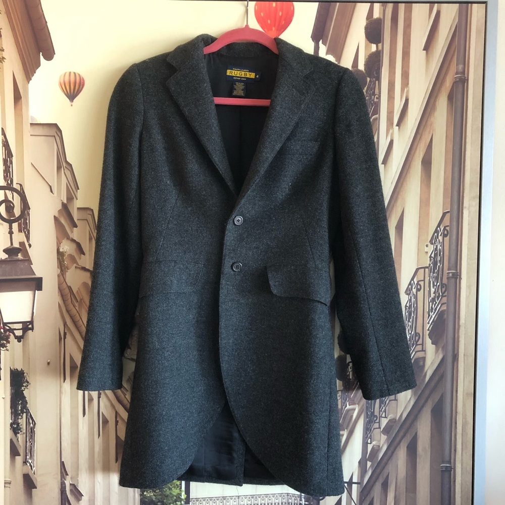 Ralph Lauren Rugby grey dress coat
